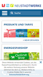 Mobile Screenshot of neustadtwerke.de